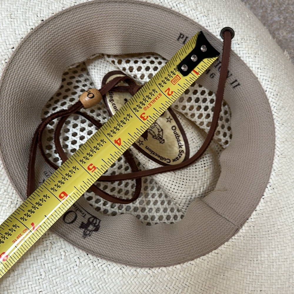 Outback Straw Collection Cream Hat - Picture 7 of 10